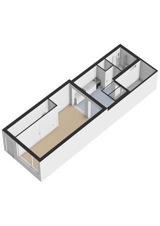 Floorplan - Anjelierstraat 10, 3551 AP Utrecht